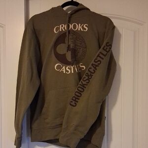 Crooks & Castles Olive Logo Hoodie
